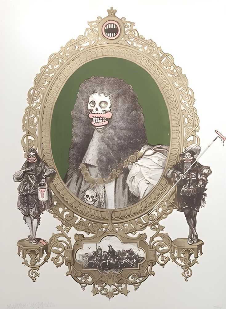 Sweet Toof, ‘Monarch’, 14-09-2011, Print, Screen Print, High Roller Society, Numbered, Handfinished