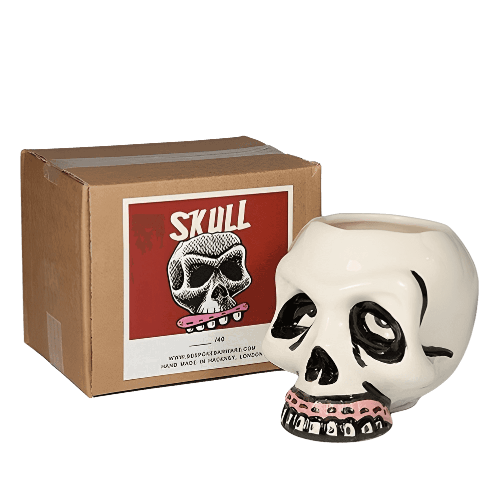 Sweet Toof, ‘Skull Mug’, 02-08-2014, Collectible, Ceramic, Bespoke Barware, Handfinished