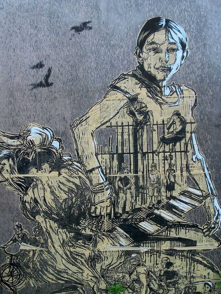 Swoon, ‘Daniella, 2005 2018’, 30-11-2018, Print, Digital archival print on Moab Entrada 335 gsm, Artspace Editions, Numbered