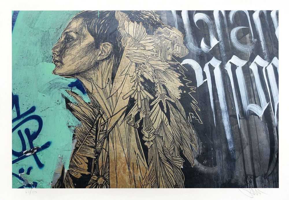 Swoon, ‘Ice Queen, Jogjakarta Indonesia, 2016’, 09-07-2019, Print, Inkjet print on heavyweight rag, Self-released, Numbered