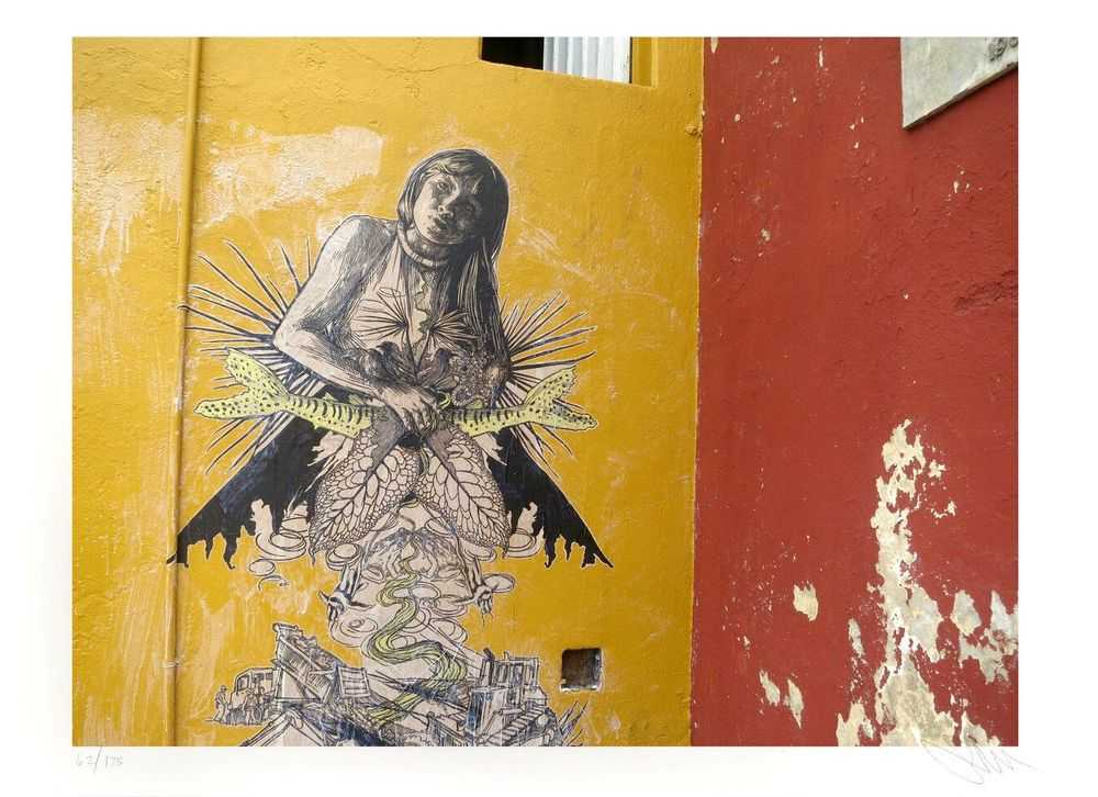 Swoon, ‘Kamayura, Oaxaca, 2013’, 09-07-2019, Print, Inkjet print on heavyweight rag, Self-released, Numbered