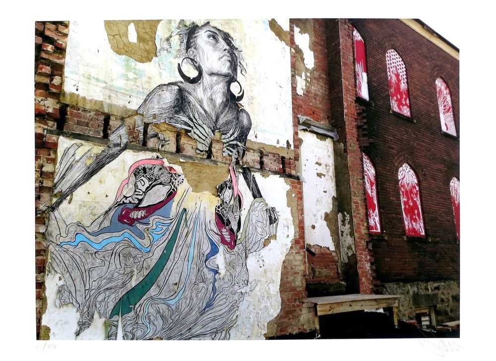 Swoon, ‘Thalassa (2019)’, 09-07-2019, Print, Inkjet print on heavyweight rag, Self-released, Numbered
