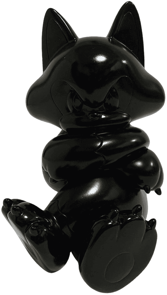 TIDE (Ide Tatsuhiro), ‘Gift (Black)’, 2020, Sculpture, Soft vinyl, Isetan Tokyo Kaiho ku, 