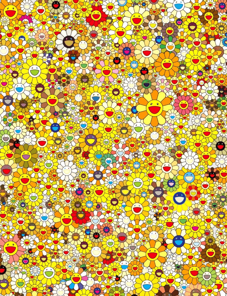 Takashi Murakami, ‘A Homage to IKB, 1957 E’, 31-10-2020, Print, Archival Pigment Print with cold stamp, Kaikai Kiki Co., Ltd., Numbered