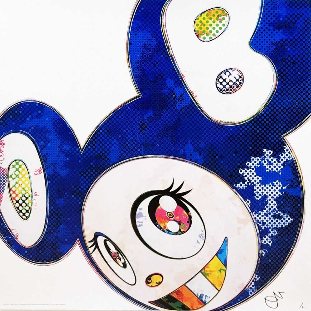 Takashi Murakami, ‘And Then (A Deep Ocean of Ultramarine)’, 2013, Print, Offset lithograph in colors on smooth wove paper, null, Numbered