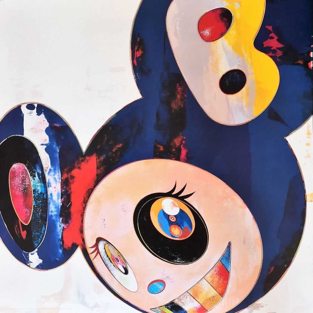 Takashi Murakami, ‘And Then Original Blue’, 2013, Print, Offset Lithograph, Kaikai Kiki Co., Ltd., Numbered