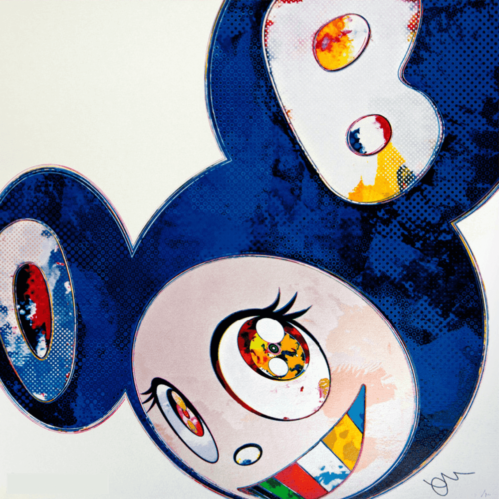 Takashi Murakami, ‘And Then x6 Blue’, 2013, Print, Offset Lithograph, Kaikai Kiki Co., Ltd., Numbered