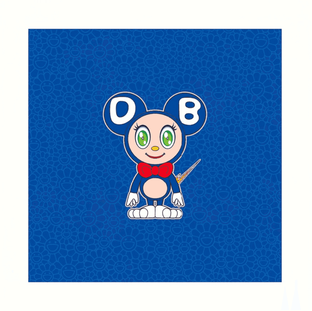 Takashi Murakami, ‘DOB 2020 (Blue)’, 08-06-2020, Print, Lithograph in colours on paper, Tonari No Zingaro, Numbered, Dated