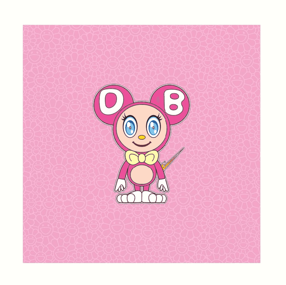 Takashi Murakami, ‘DOB 2020 (Pink)’, 08-06-2020, Print, Lithograph in colours on paper, Tonari No Zingaro, Numbered, Dated