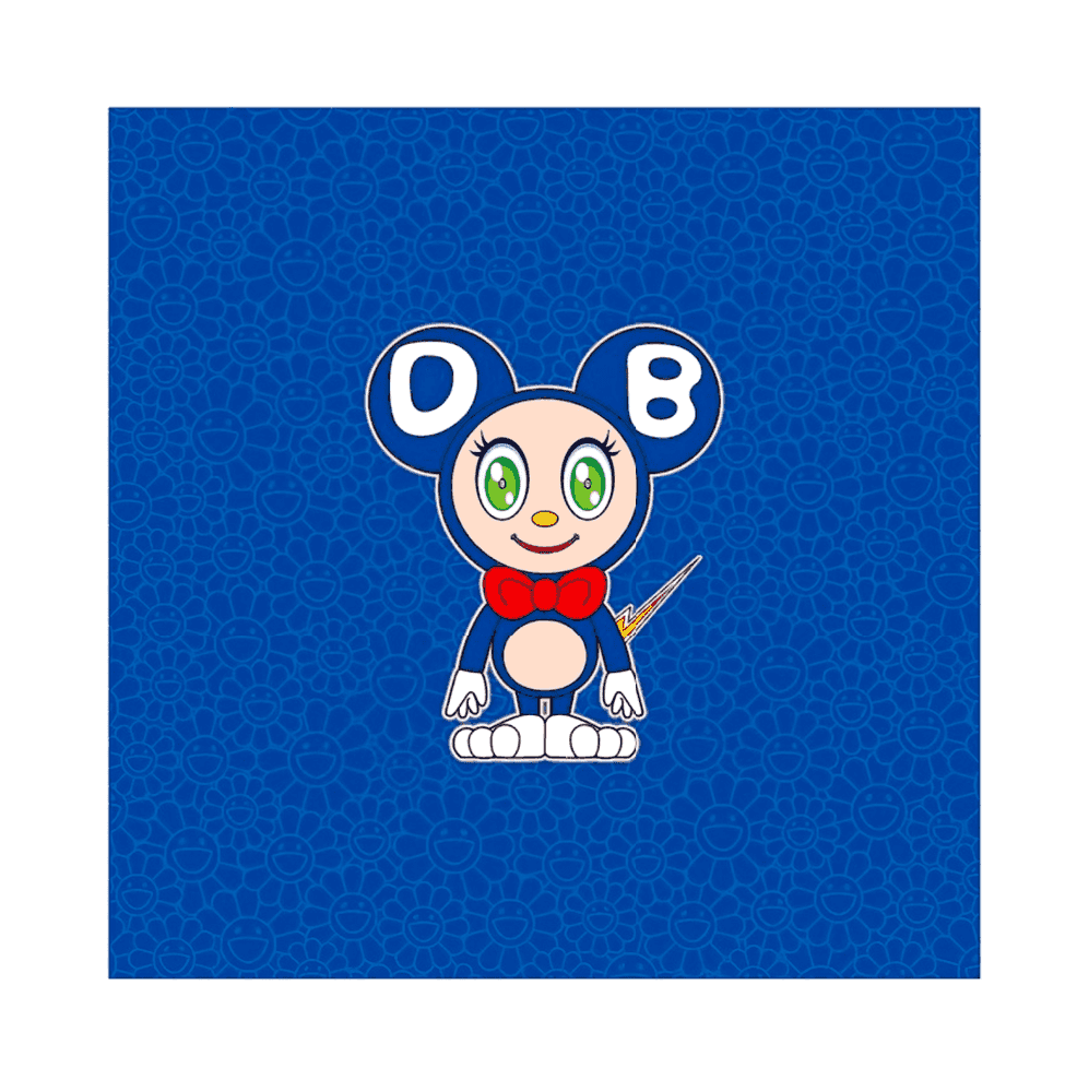 Takashi Murakami, ‘DOB (Blue)’, 24-03-2021, Print, Silkscreen, Kaikai Kiki Co., Ltd., Numbered, Dated