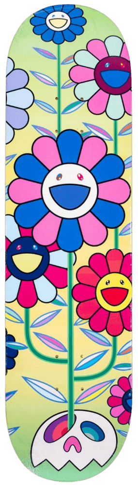 Takashi Murakami, ‘Flower Cluster Skateboard’, 02-11-2019, Collectible, Offset lithographs in colours on skate deck, ComplexCon, 