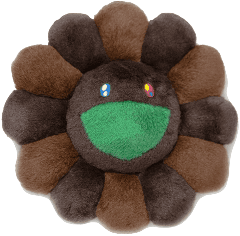 Takashi Murakami, ‘Flower Plush (Brown/Light Brown - Small)’, 02-11-2021, Collectible, Polyester plush pillow, Kaikai Kiki Co., Ltd., 