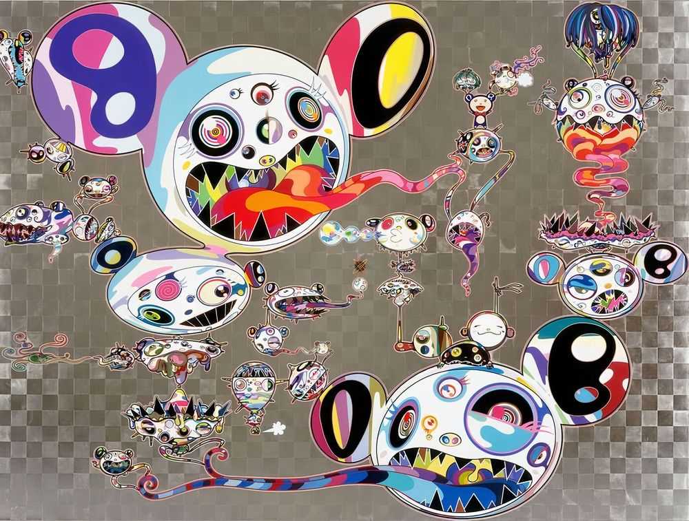 Takashi Murakami, ‘Hands Clasped’, 01-06-2016, Print, Offset lithograph with cold foil stamp and high gloss varnishing on UV paper, Kaikai Kiki Co., Ltd., Numbered