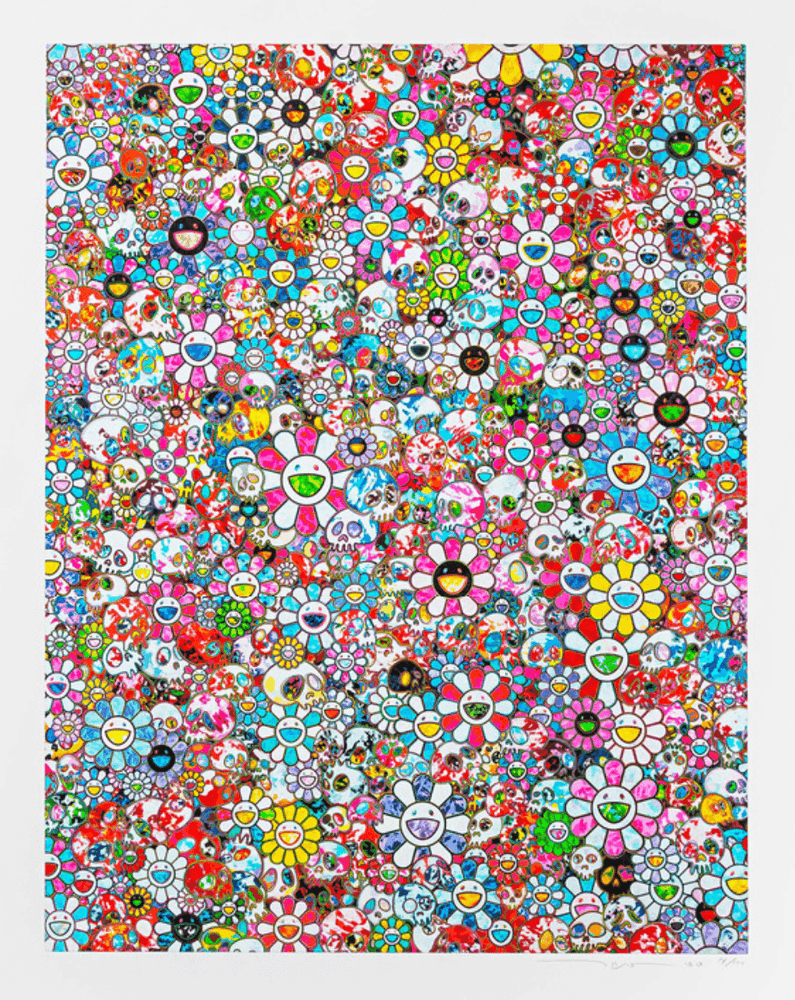 Takashi Murakami, ‘∞∞∞ (Infinity)’, 18-06-2020, Print, Pigment print on Canson Velin, cotton rag paper with deckled edges, Tonari No Zingaro, Numbered