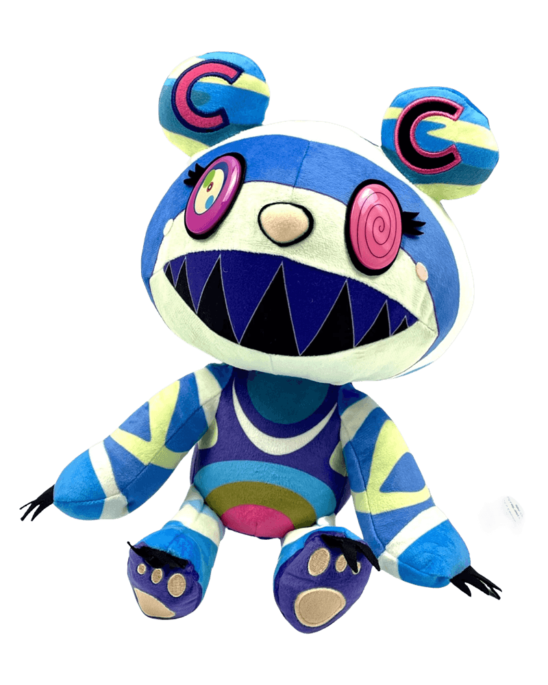 Takashi Murakami, ‘Kaikai Kiki Ursa Bear (Blue)’, 2019, Sculpture, High-end plush Ursa Bear figure released by Kaikai Kiki Co., Ltd.; blue colorway, null, 