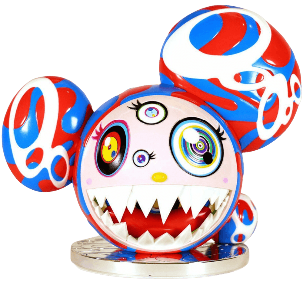 Takashi Murakami, ‘Melting DOB’, 27-01-2021, Sculpture, Painted cast vinyl, Perrotin Gallery, 