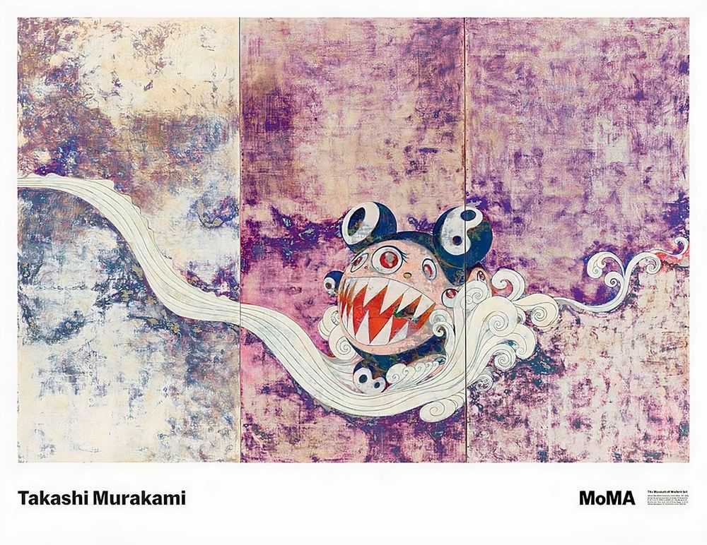 Takashi Murakami, ‘MoMA 727 Poster’, 23-08-2021, Print, Offset print on paper, MoMa, 