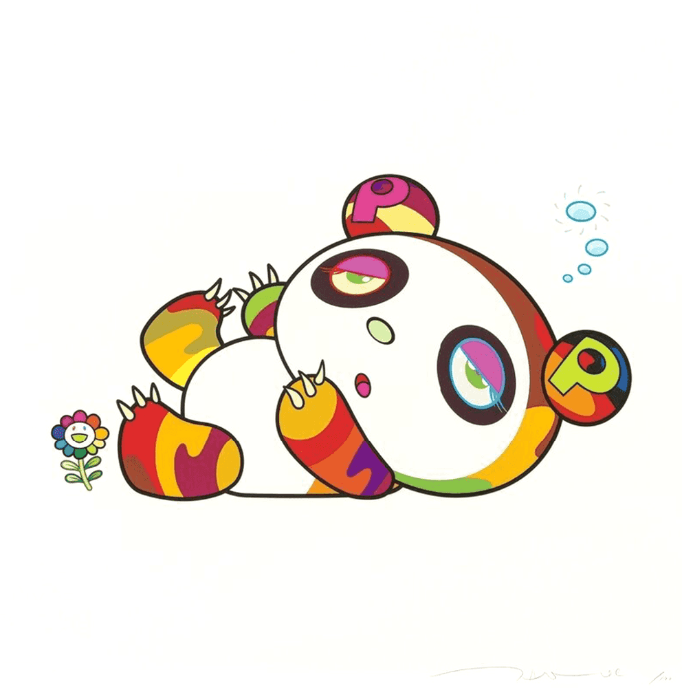Takashi Murakami, ‘Panda Chan Sleepy, Sleepy’, 05-08-2020, Print, Silkscreen, Kaikai Kiki Co., Ltd., Numbered