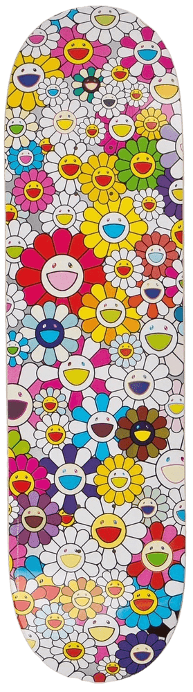 Takashi Murakami, ‘Vans Vault Flowers Skateboard’, 27-06-2015, Collectible, Offset lithographs in colours on skate deck, Vans, 
