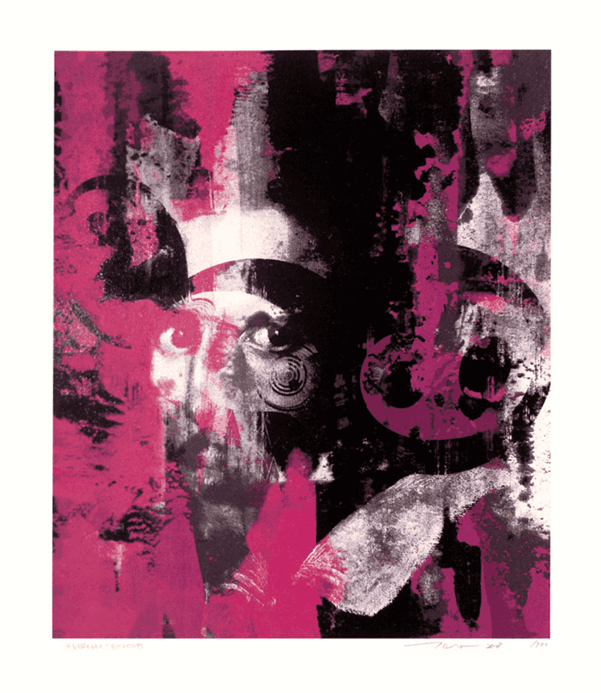 Takashi Murakami, ‘Glance Past The Future’, 22-02-2018, Print, Silkscreen print, Gagosian, Numbered, Dated