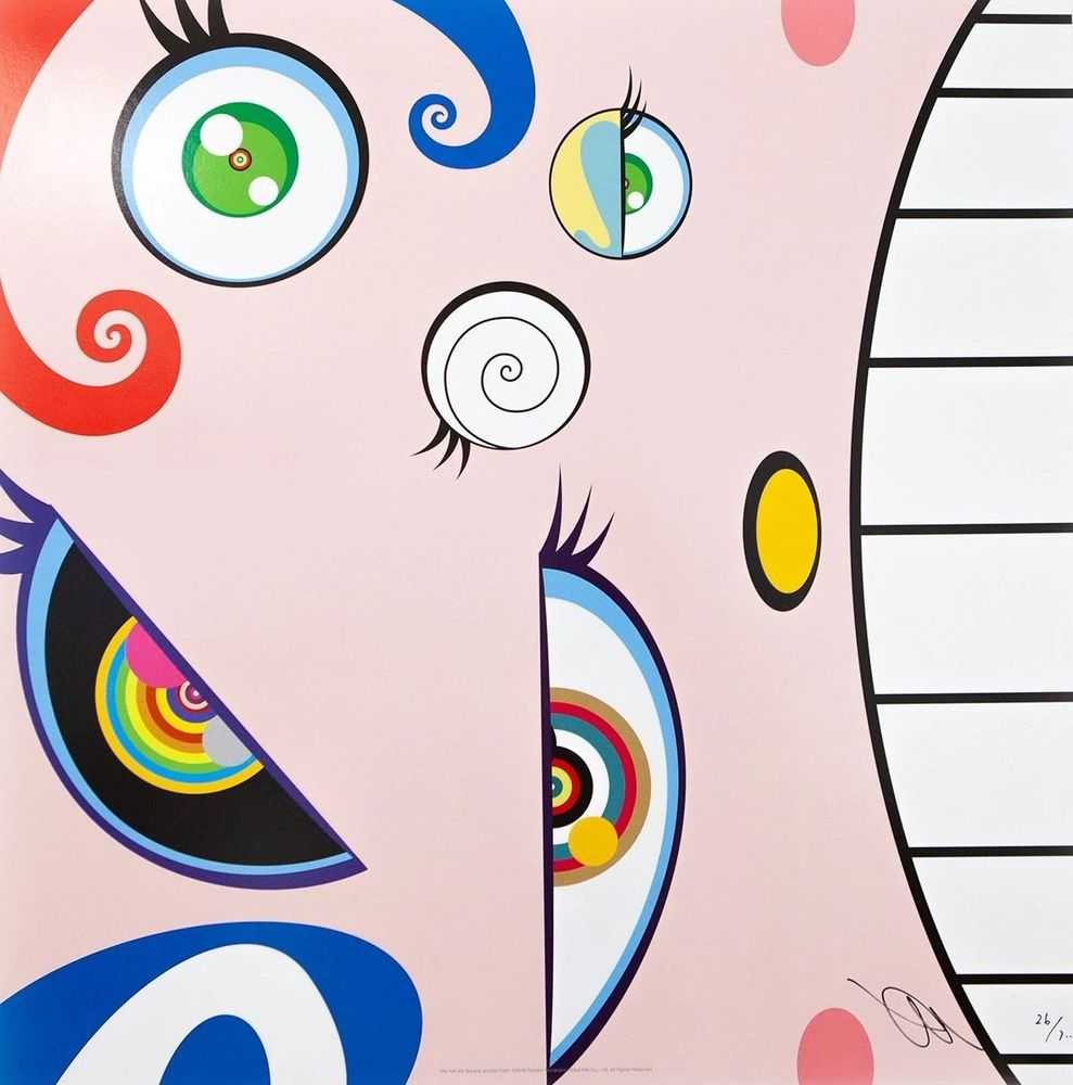 Takashi Murakami, ‘We Are the Square Jocular Clan 4’, 2019, Print, Offset print, with silver and high gloss varnishing, Kaikai Kiki Co., Ltd., Numbered