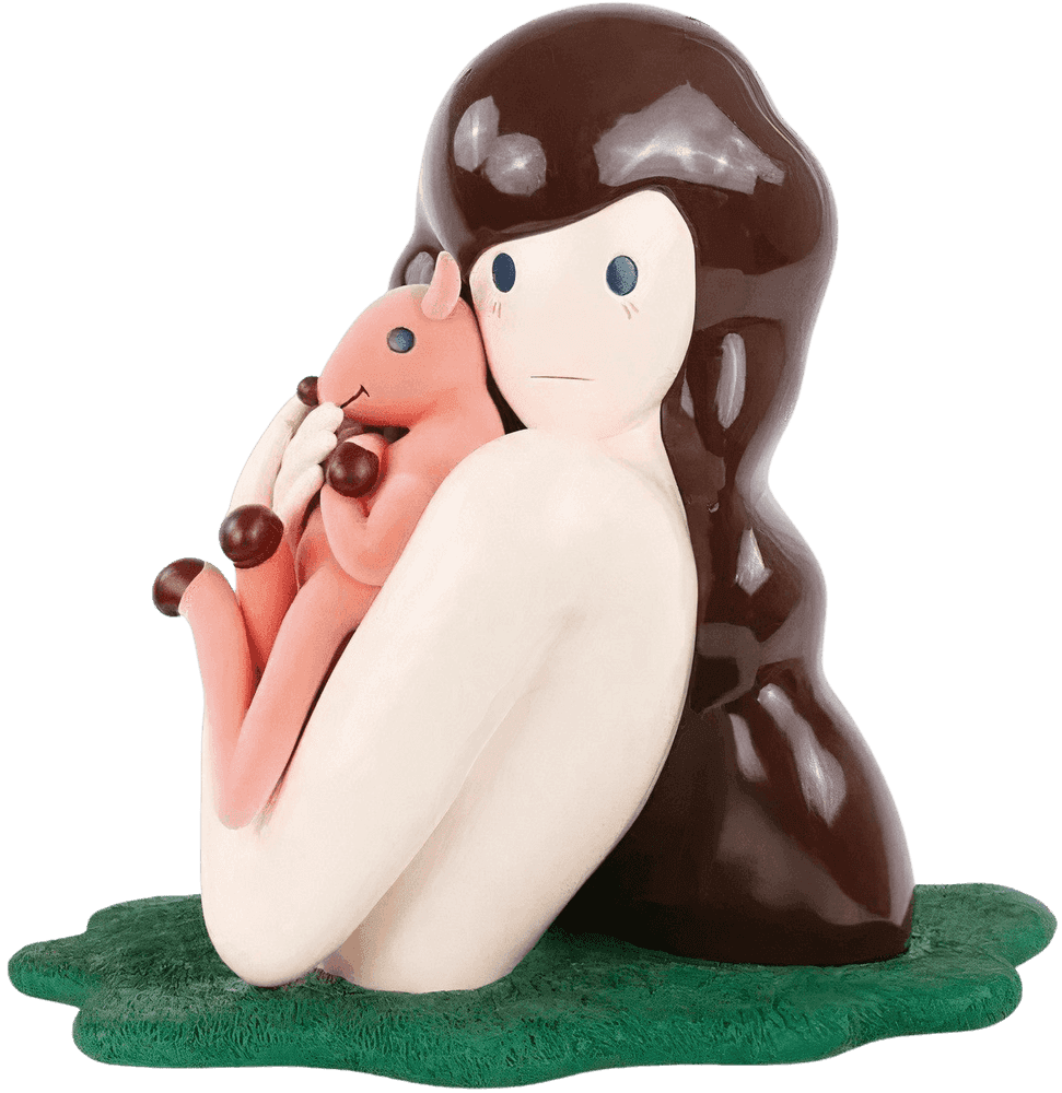 Takeru Amano, ‘Venus and Fawn (50cm)’, 2022, Sculpture, Resin and Fabric, APPortfolio, Numbered
