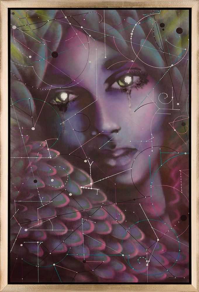 Temper, ‘Messages from the Nameless Galaxy’, 2017, Print, Boxed canvas, Castle Fine Art, Numbered, Framed