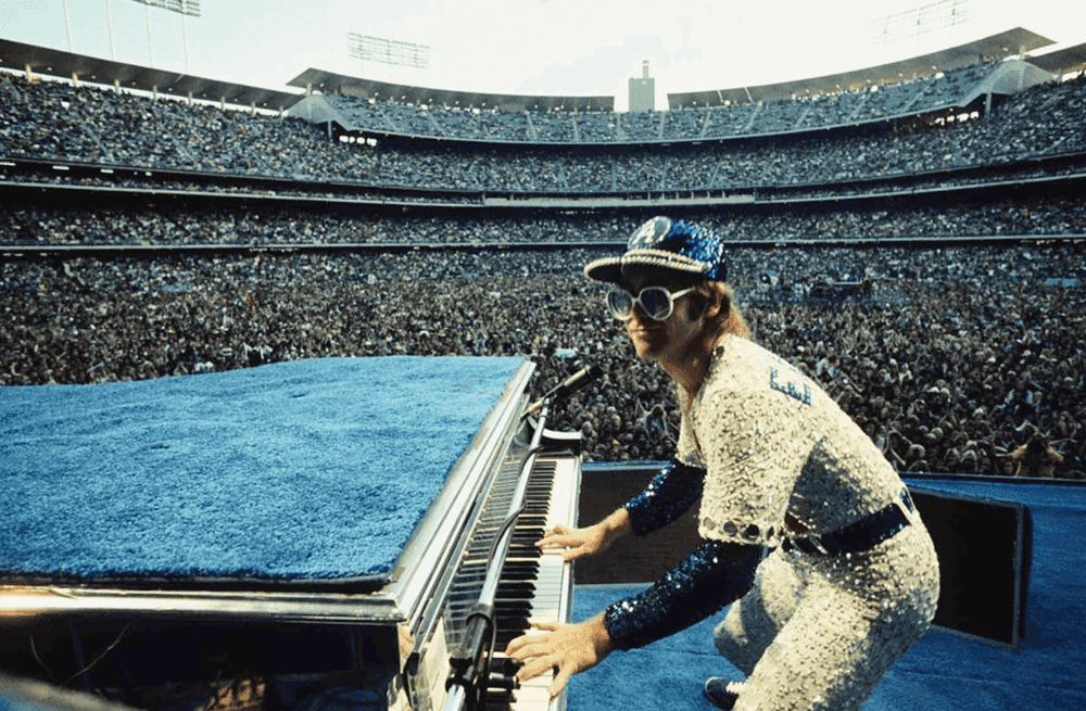 Terry O'Neill, ‘Elton John (EJ012) - Signed’, 1975, Photography, C-type print, null, 