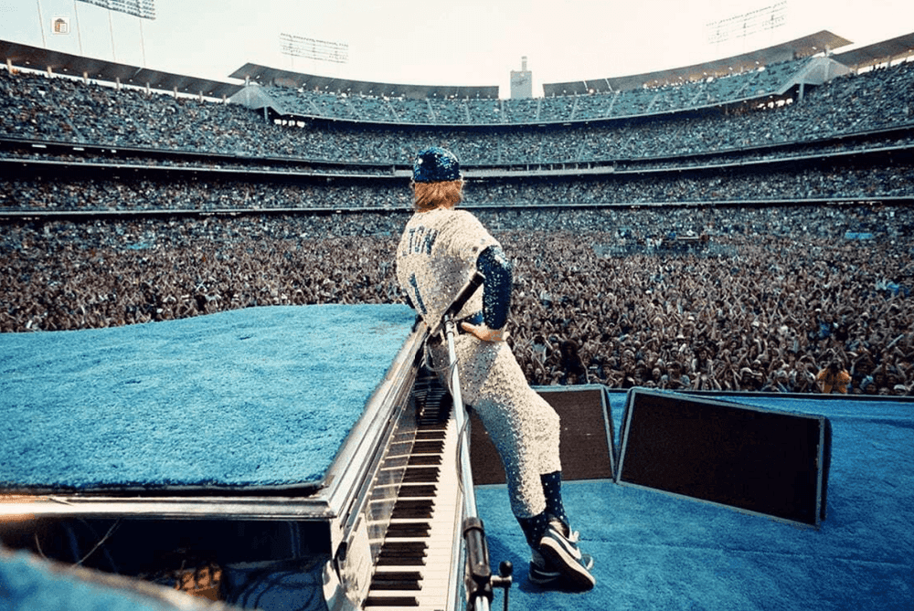 Terry O'Neill, ‘Elton John (EJ014) - Signed’, 1975, Photography, C-type print, null, Numbered