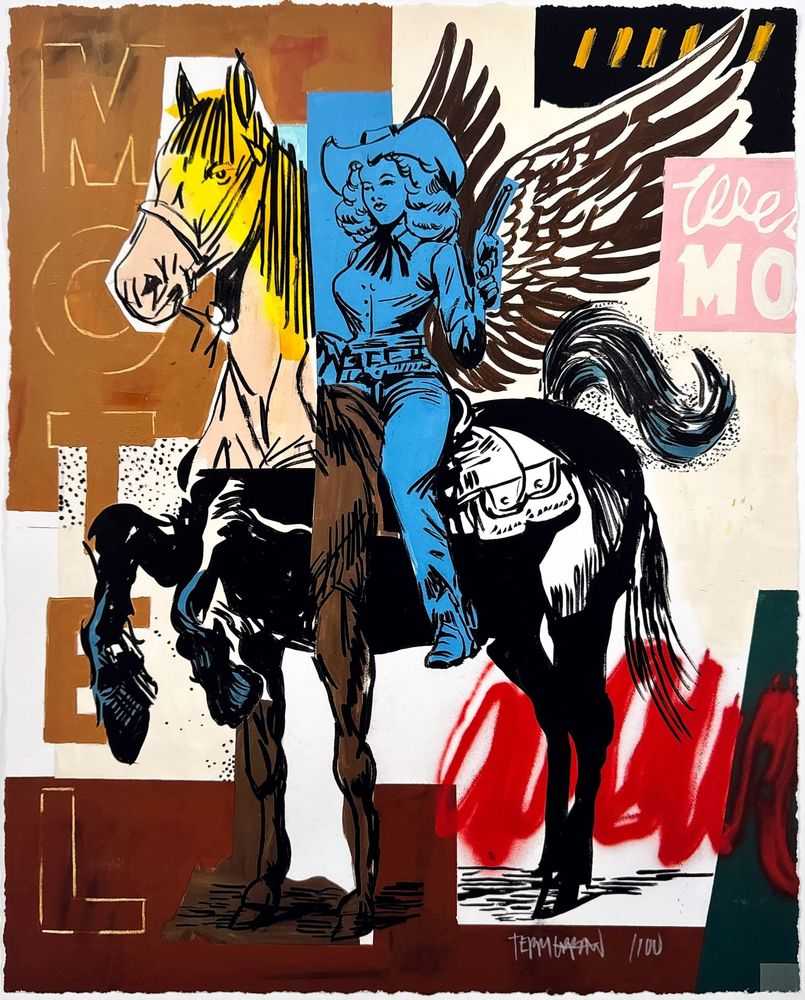 Terry Urban, ‘Outlaw Angel’, 2026, Print, Moab Entrada Rag Bright fine art paper, null, Numbered