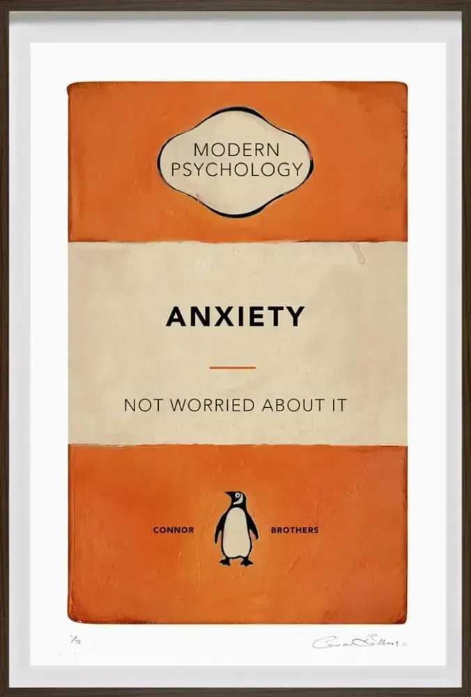 The Connor Brothers, ‘Anxiety’, 15-11-2022, Print, Silkscreen, Clarendon Fine Art, Numbered, Framed