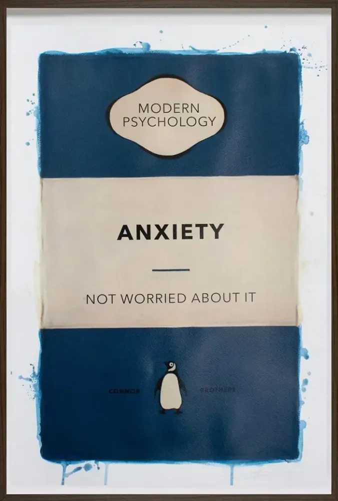 The Connor Brothers, ‘Anxiety (Hand Coloured Print)’, 15-11-2022, Print, Hand Embellished silkscreen, Clarendon Fine Art, Numbered, Handfinished, Framed