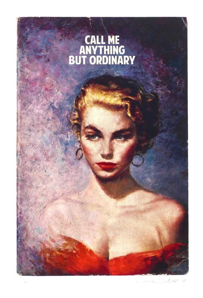 The Connor Brothers, ‘Call Me Anything But Ordinary’, 2018, Print, Screenprint in colours on wove paper, Self-released, Numbered, Dated
