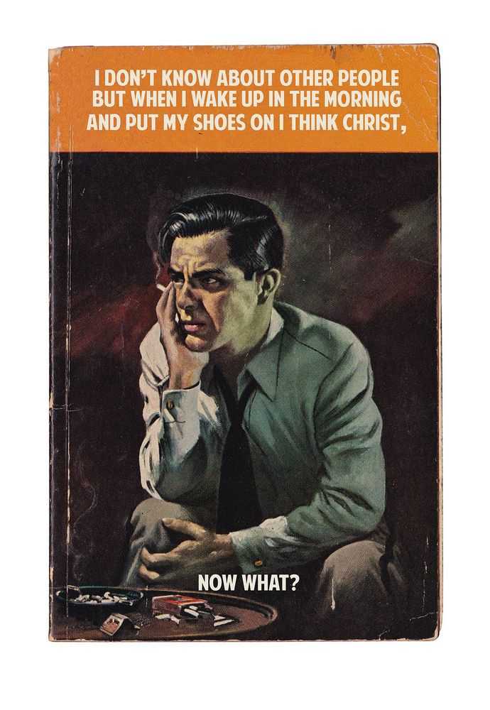 The Connor Brothers, ‘Christ, Now What?’, 2016, Print, Pigment Print With screenprintVarnish on archival paper, Self-released, Numbered, Dated