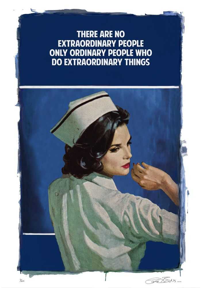 The Connor Brothers, ‘Extraordinary People’, 2020, Print, Pigment print with screenprint varnish, Self-released, Numbered, Dated