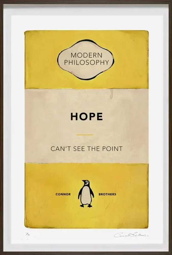 The Connor Brothers, ‘Hope’, 15-11-2022, Print, Silkscreen, Clarendon Fine Art, Numbered, Framed
