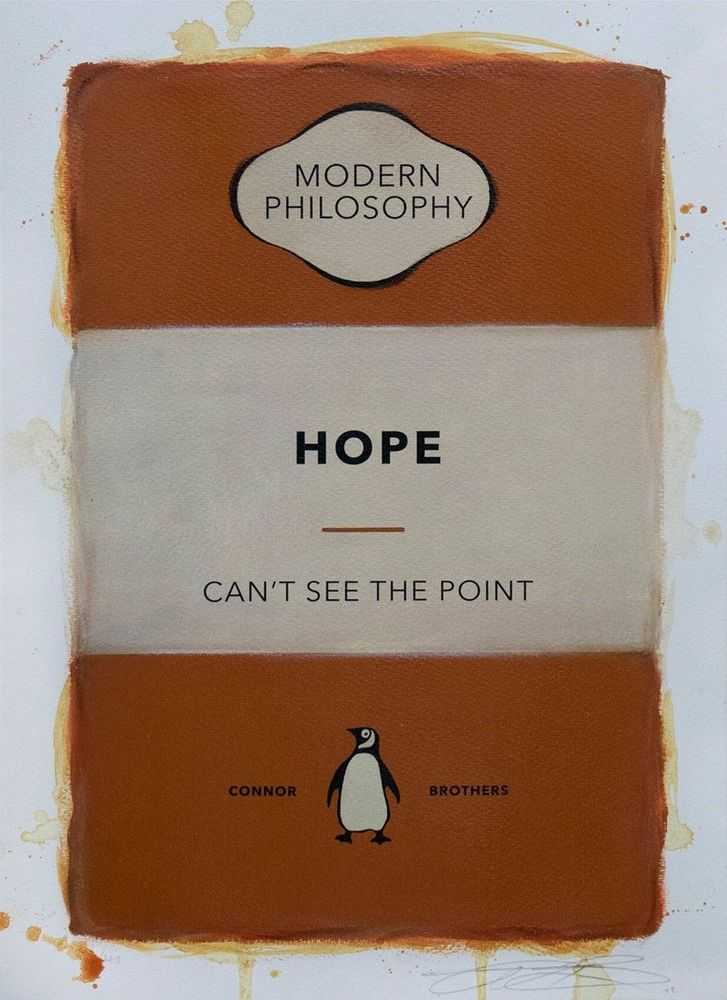 The Connor Brothers, ‘Hope (Hand Coloured Print - Orange)’, 2022, Print, Hand Embellished Limited Edition, null, 