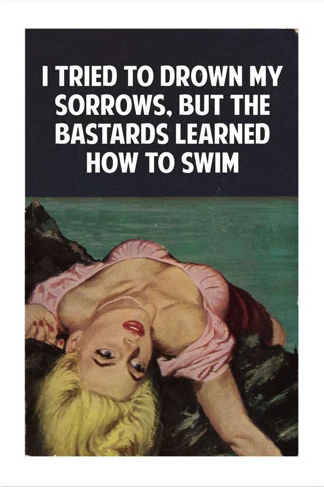 The Connor Brothers, ‘I Tried To Drown My Sorrows’, 2014, Print, Pigment Print With screenprintVarnish, Black Rat Projects, Numbered, Dated