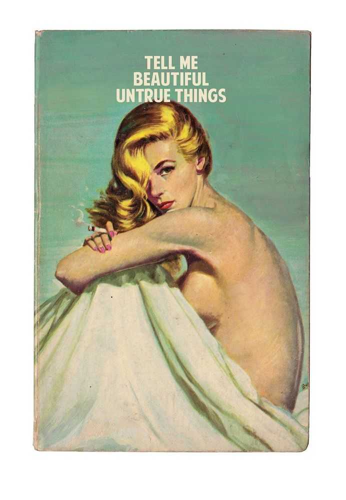 The Connor Brothers, ‘Tell Me Beautiful Untrue Things’, 2017, Print, Giclee print with silkscreen varnish , Self-released, Numbered