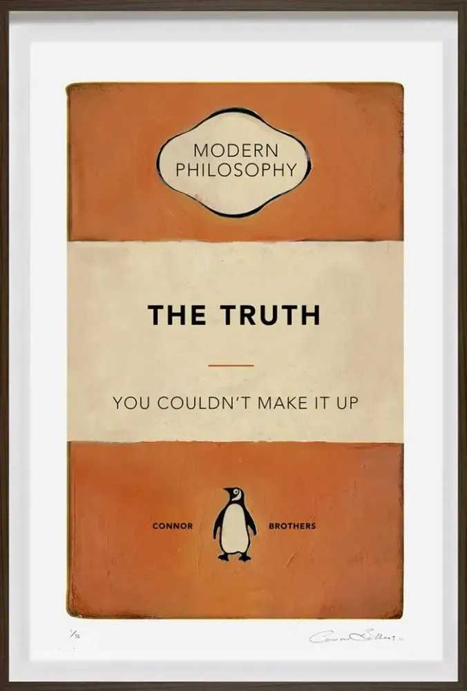 The Connor Brothers, ‘The Truth’, 15-11-2022, Print, Silkscreen, Clarendon Fine Art, Numbered, Framed