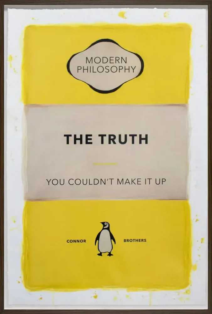 The Connor Brothers, ‘The Truth (Hand Coloured Print)’, 15-11-2022, Print, Hand Embellished silkscreen, Clarendon Fine Art, Numbered, Handfinished, Framed