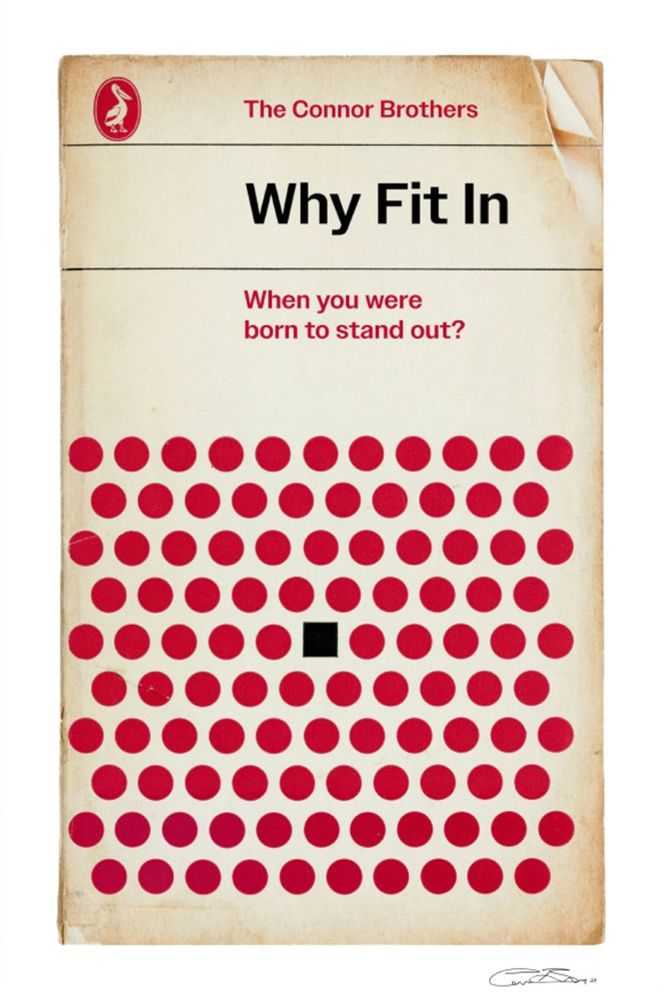 The Connor Brothers, ‘Why Fit In’, 2024, Print, Pigment print with silkscreen varnish, null, Numbered