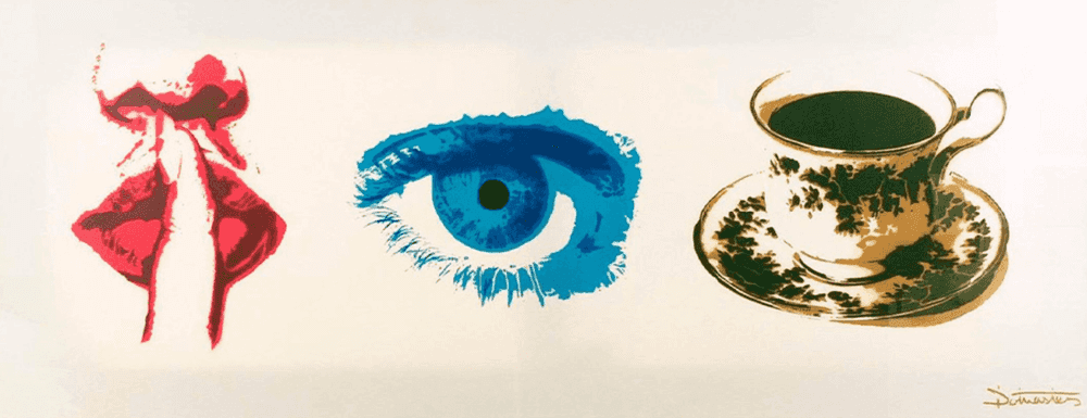 The Dotmaster, ‘Shh EyeTea’, 2021, Print, Screen print, Widewalls, Numbered