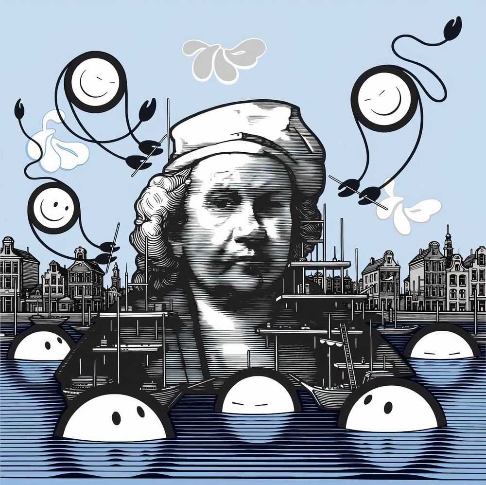 The London Police, ‘Rembrandt’, 20-11-2019, Print, Screenprint, GO Gallery, Numbered