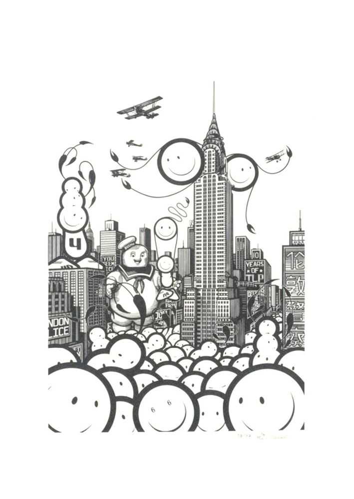 The London Police, ‘Stay Tuff New York’, 15-04-2011, Print, Screenprint on 410gsm somerset archival paper, Nelly Duff, Numbered