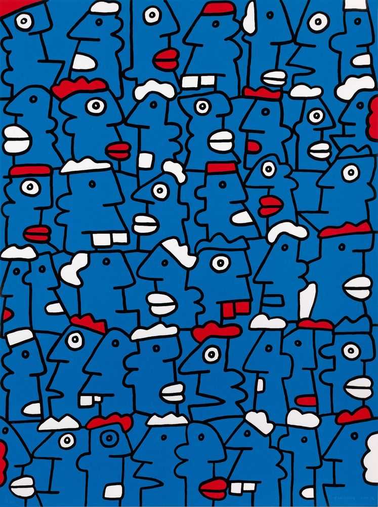 Thierry Noir, ‘Fast Form Manifest’, 2016, Print, Screenprint on 300gsm Somerset Satin wove paper, Self-released, Numbered