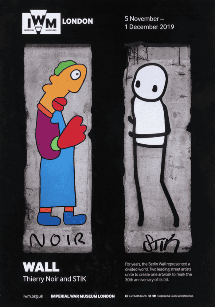 Thierry Noir, ‘Berlin Wall’, 2019, Print, C type on Matte 230gsm paper, IWM, 