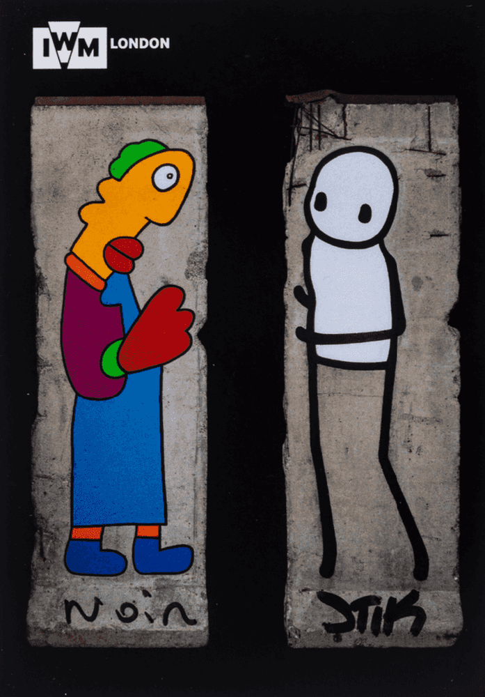 Thierry Noir, ‘Berlin Wall Postcard (Signed)’, 2019, Print, Postcard printed in colours, IWM, 