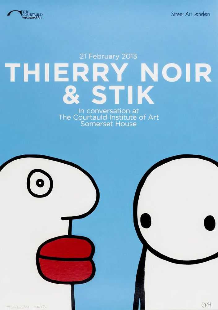 Thierry Noir, ‘In Conversation’, 2013, Print, Screenprint in colours on wove paper, Howard Griffin Gallery, 