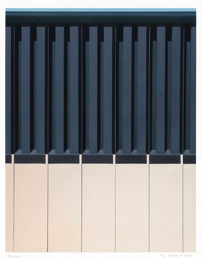 Thomas Demand, ‘Border Wall Prototype’, 2024, Print, 10-color lithograph with embossing, Gemini G.E.L., Numbered